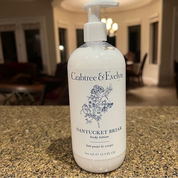 CRABTREE &EVELYN NANTUCKET BRIAR BODY LOTION, BODY WASH (2PIECES) 16.9FLOZ EACH - Picture 2 of 5